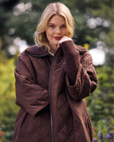 Arcadia Puffer Coat - Coffee