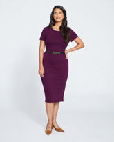 Executive Ponte Dress - Gamay