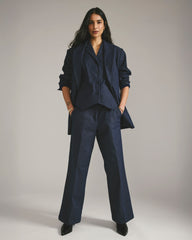 Edwin Denim Look Vest - Dark Indigo