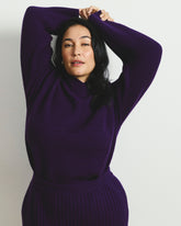 Arly Wrap Neck Sweater - Supernova