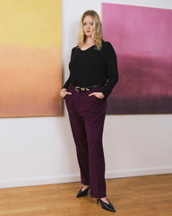 All Day Cigarette Pants - Gamay