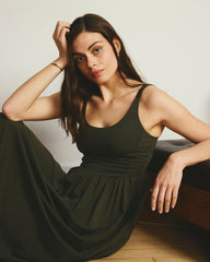 Cayo Cami Dress - Nori
