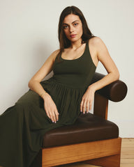 Cayo Cami Dress - Nori