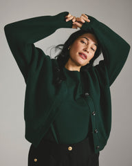 Better-Than-Wool Cardigan - Forest Green
