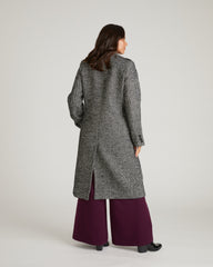 Callaghan Wool Blend Coat - Herringbone
