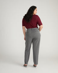 All Day Cigarette Pants - Gray Heather