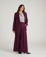 All Day Perfect Palais Wide Leg Pants - Gamay