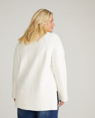 Better-Than-Wool Oversize Turtleneck Sweater - Cream