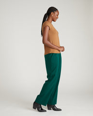 Ashley Cap Sleeve Tee - Classic Camel