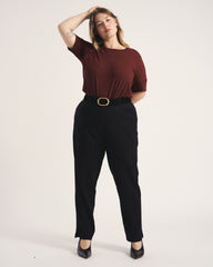 All Day Mercer Tapered Leg Pants - Black
