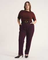 All Day Cigarette Pants - Gamay