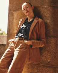 Davis Corduroy Blazer - Classic Camel