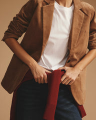 Davis Corduroy Blazer - Classic Camel