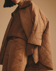 Arcadia Puffer Coat - Classic Camel