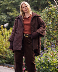 Arcadia Puffer Coat - Coffee