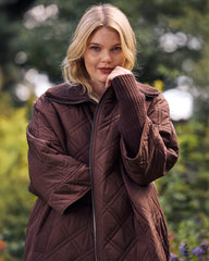 Arcadia Puffer Coat - Coffee