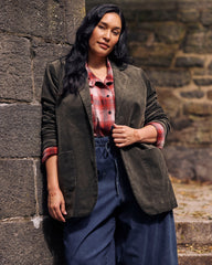 Davis Corduroy Blazer - Winter Willow