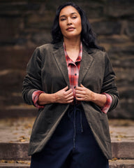 Davis Corduroy Blazer - Winter Willow