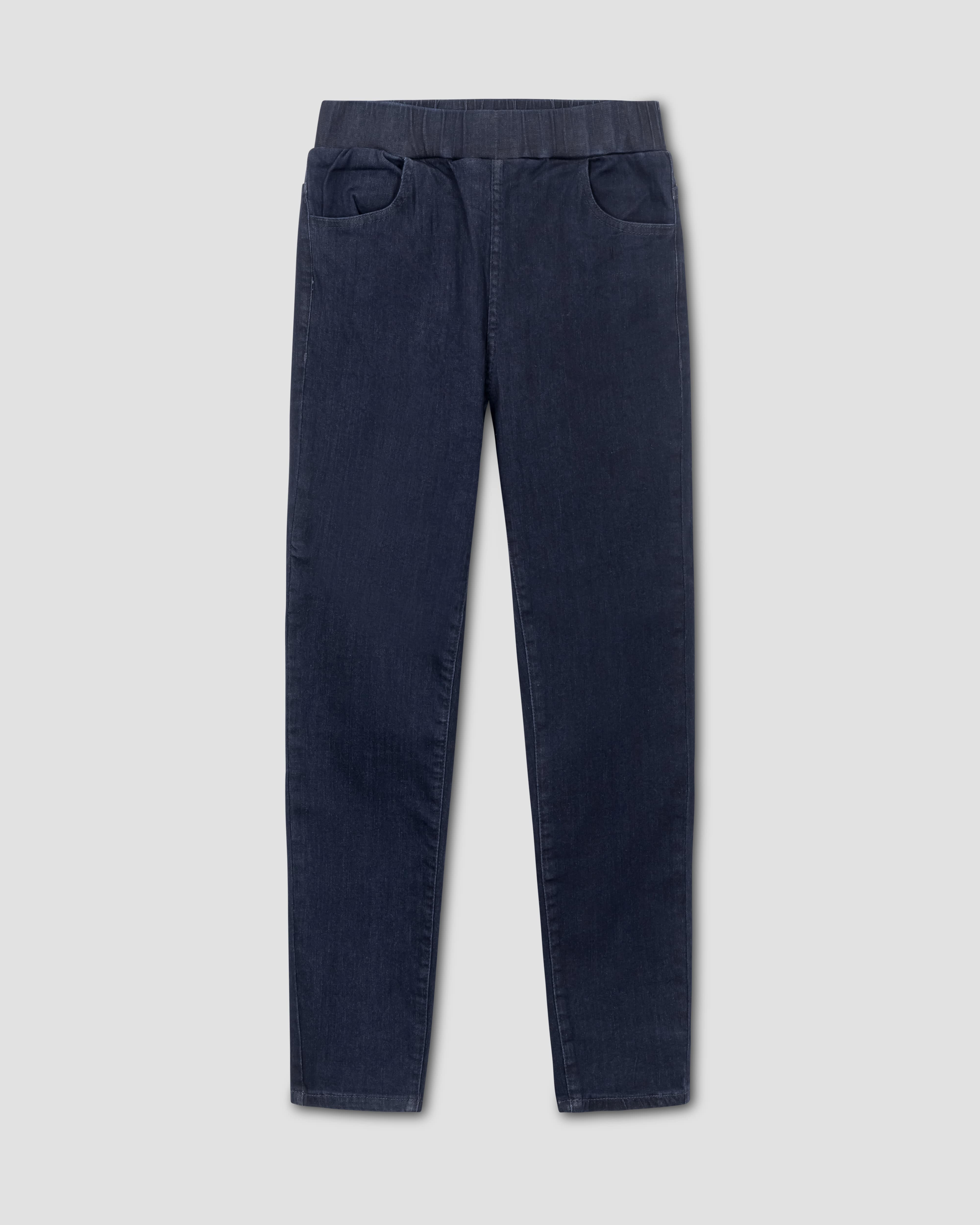 ComfortDenim Dont Call Them Jeggings - Dark Indigo