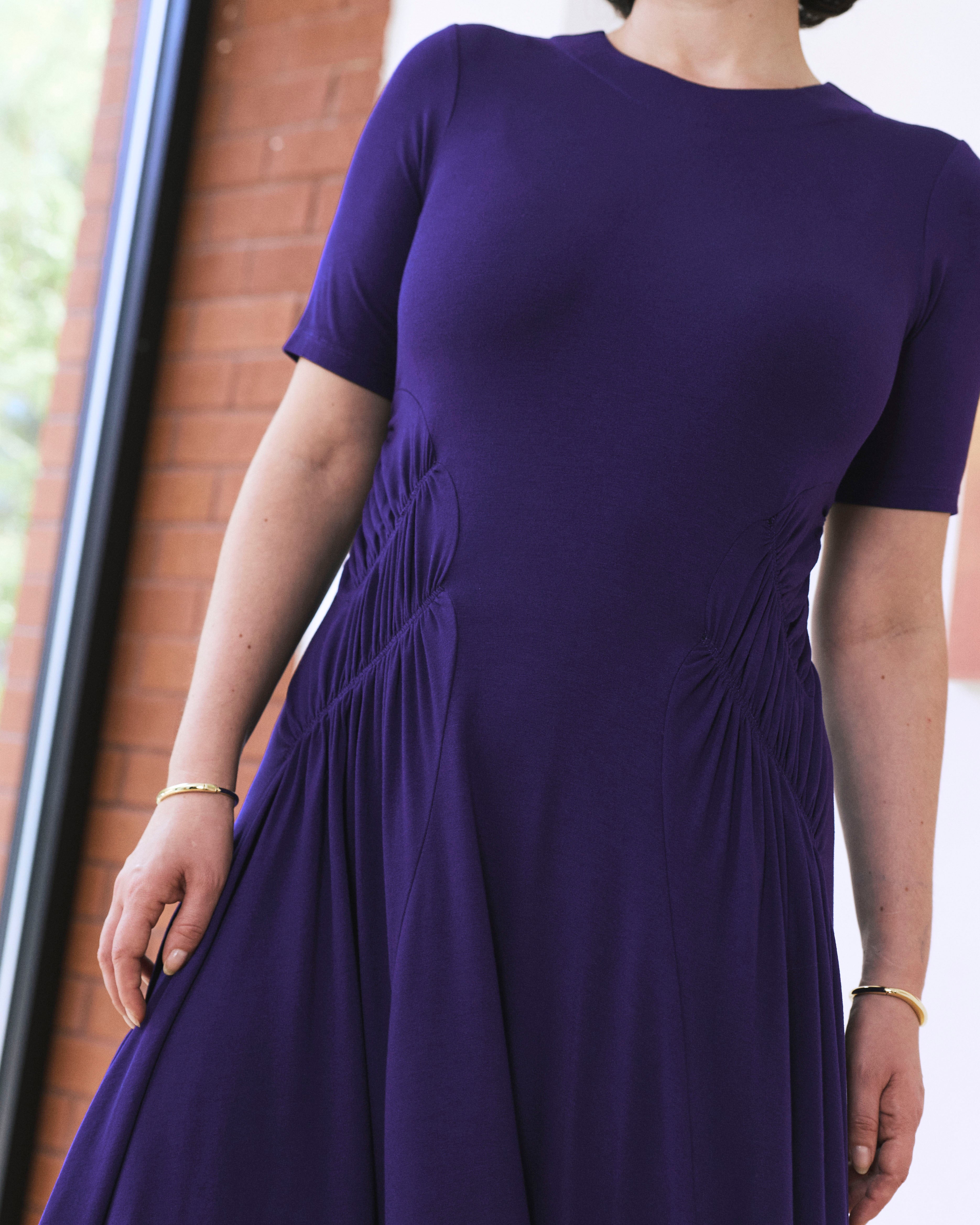 Devi Liquid Jersey Dress - Supernova