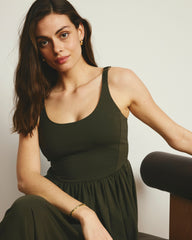 Cayo Cami Dress - Nori