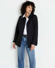 Freya Trench Coat - Black