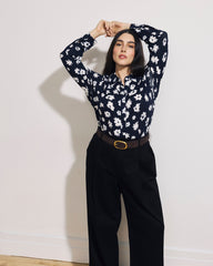 Elbe Liquid Jersey Shirt Classic Fit - Mystic Blossom