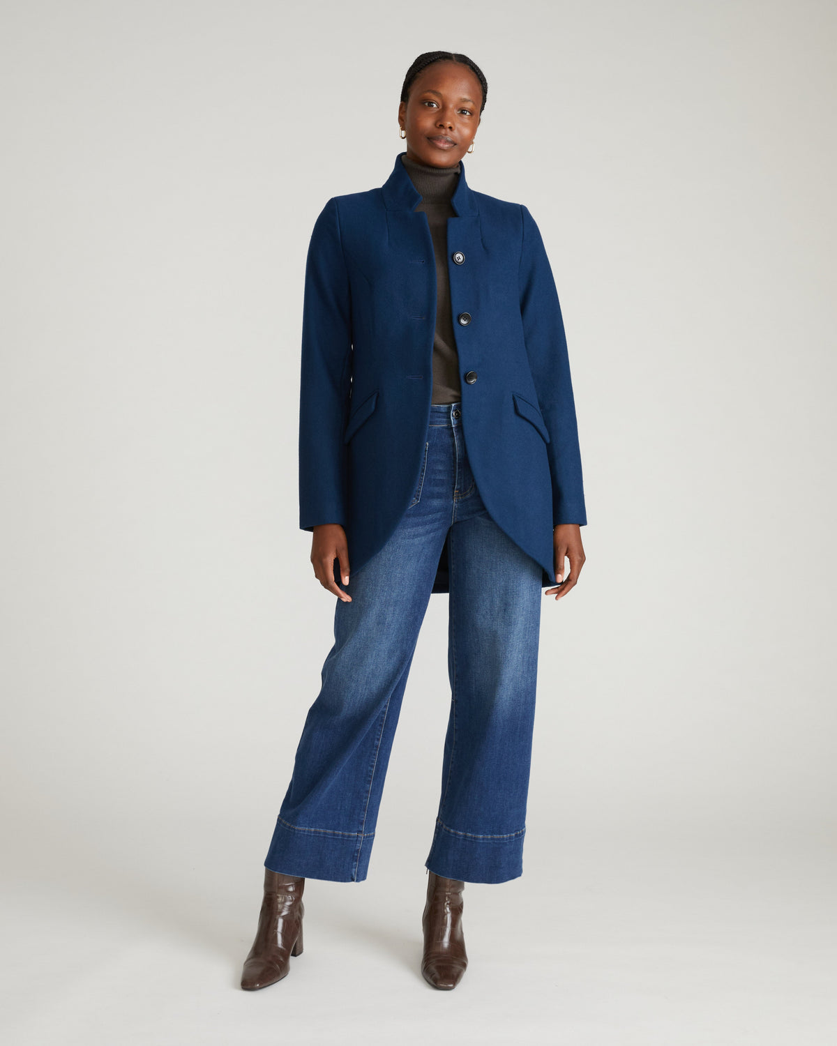 Beas Coat - Pageant Blue