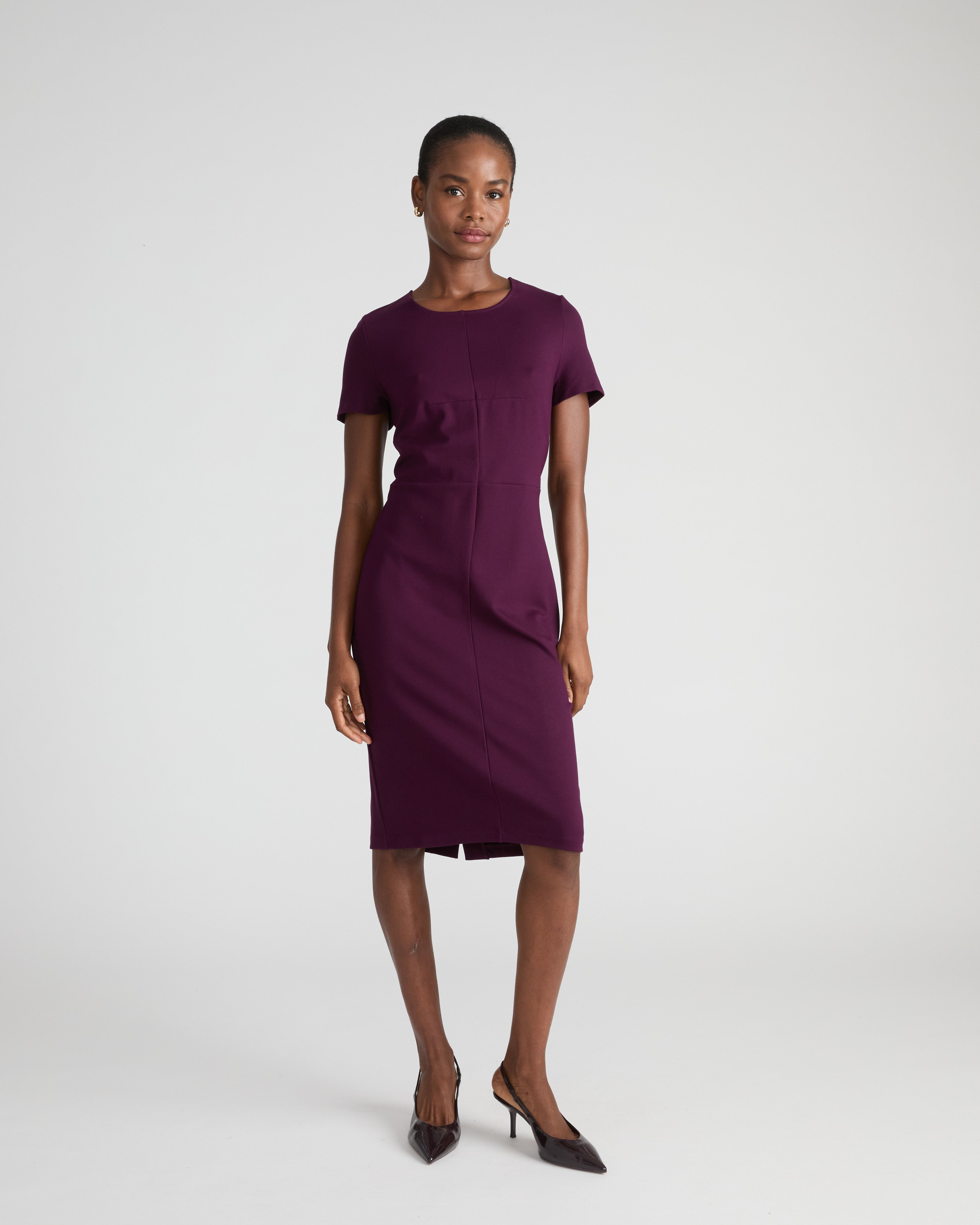 Executive Ponte Dress - Gamay