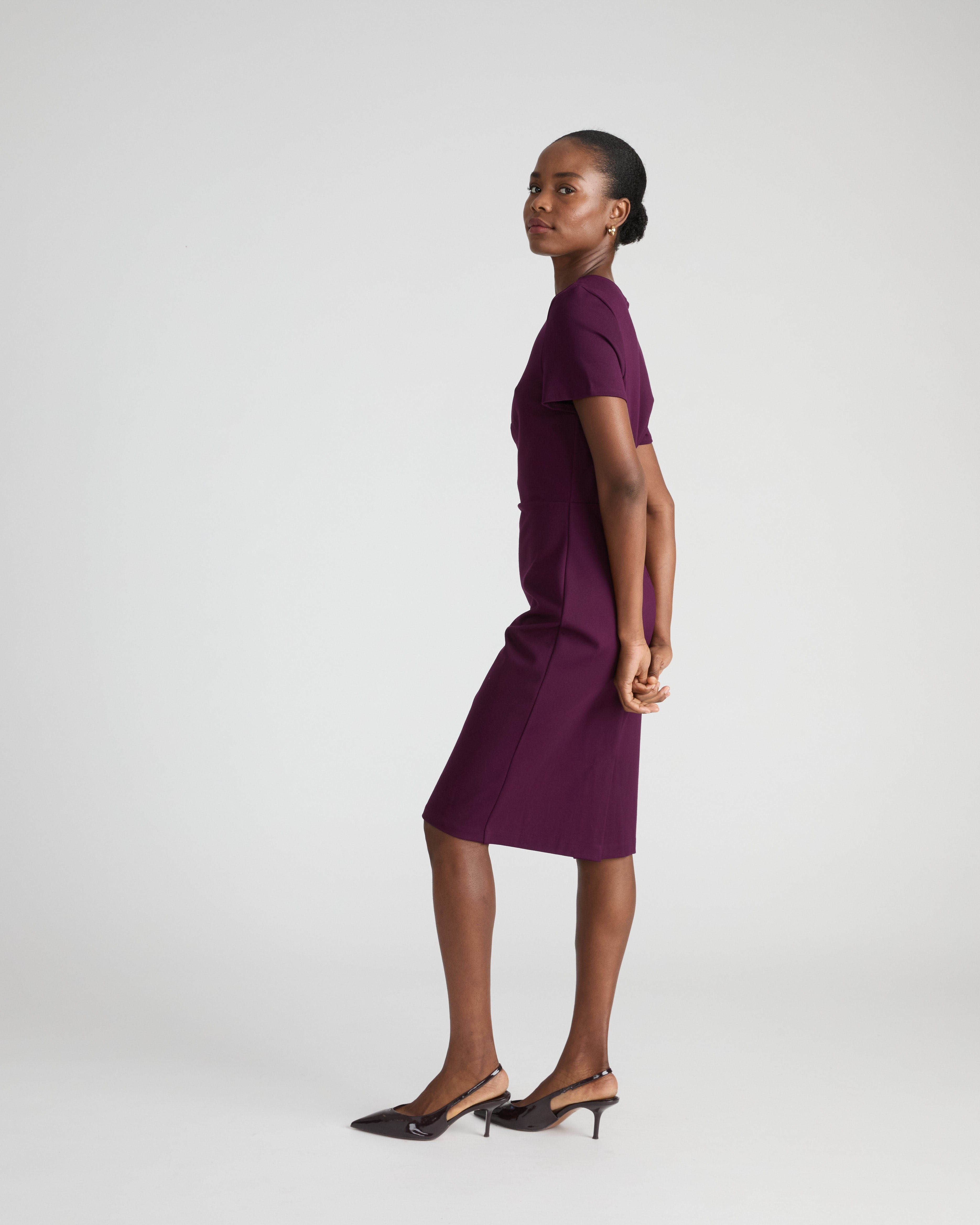Executive Ponte Dress - Gamay