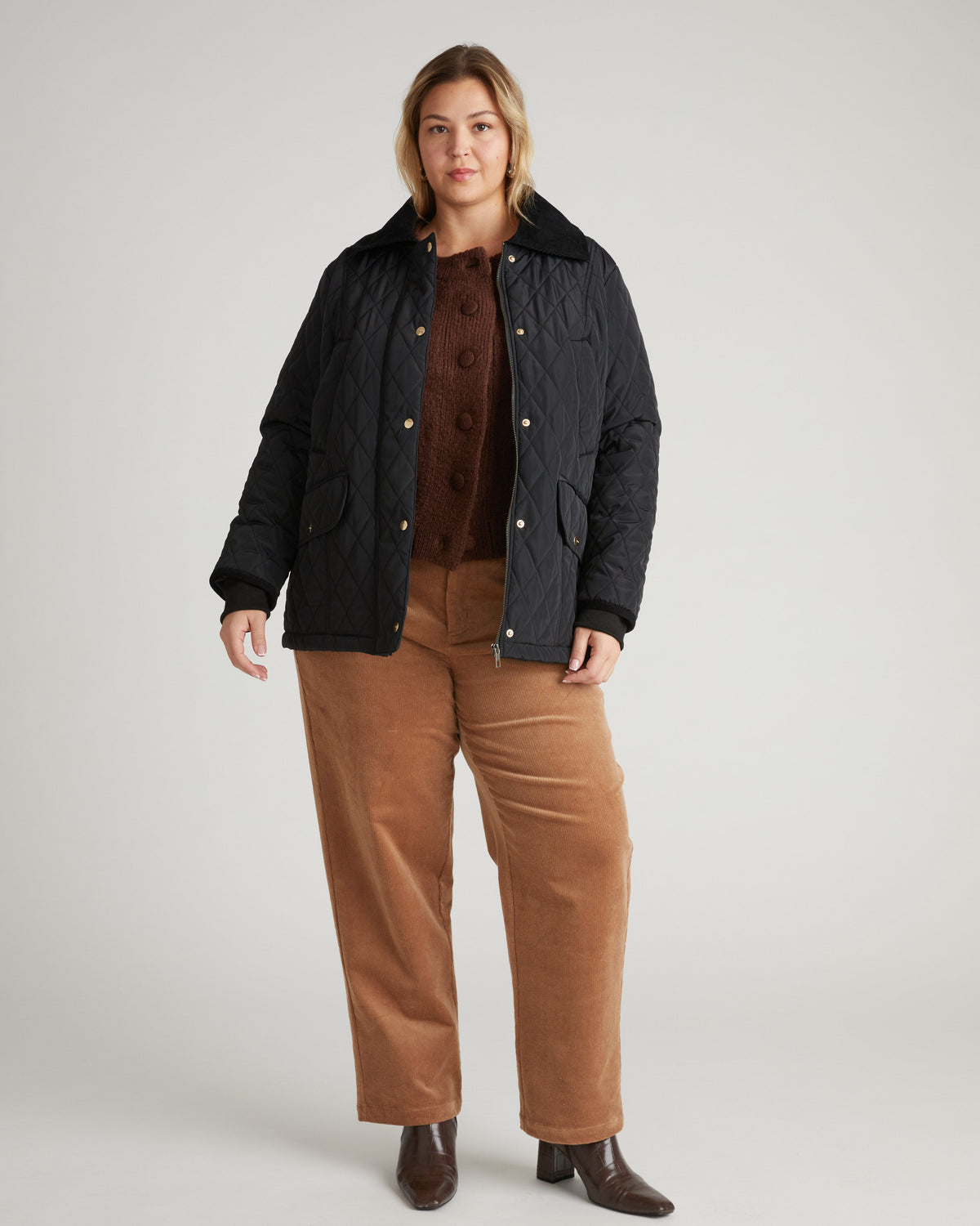 Cambridge Quilted Heritage Jacket - Black