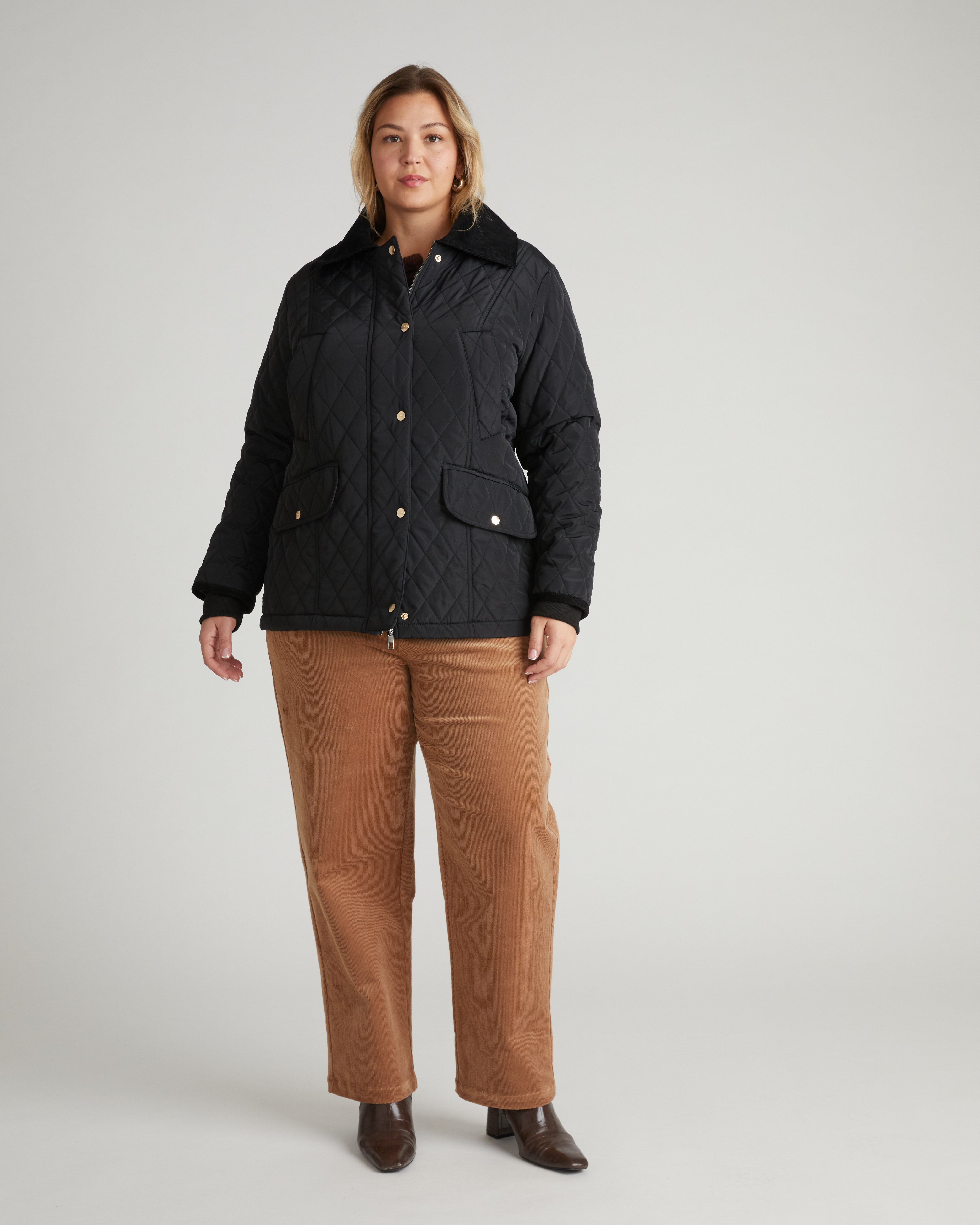 Cambridge Quilted Heritage Jacket - Black