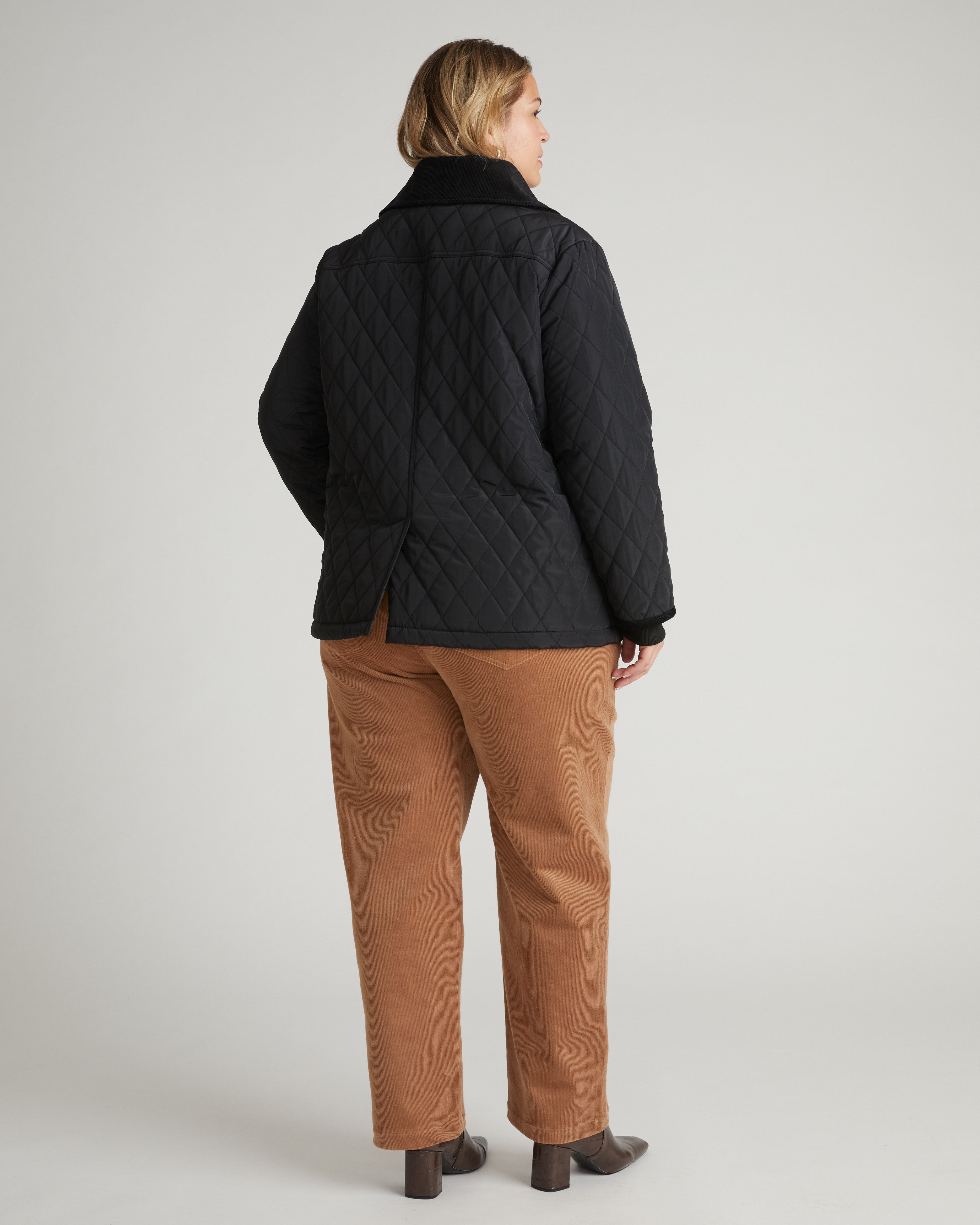 Cambridge Quilted Heritage Jacket - Black