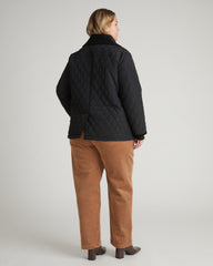 Cambridge Quilted Heritage Jacket - Black