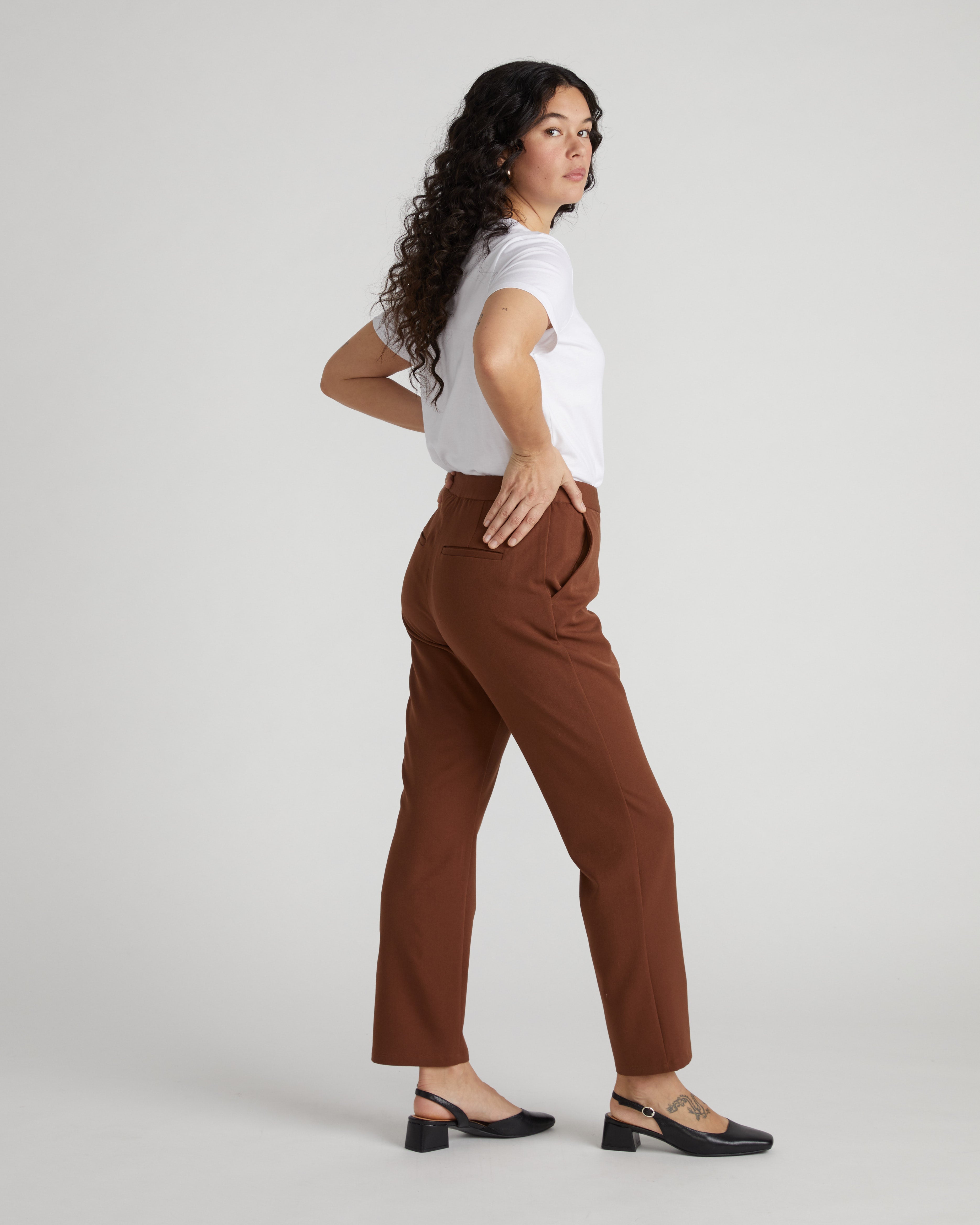 All Day Cigarette Pants - Pony