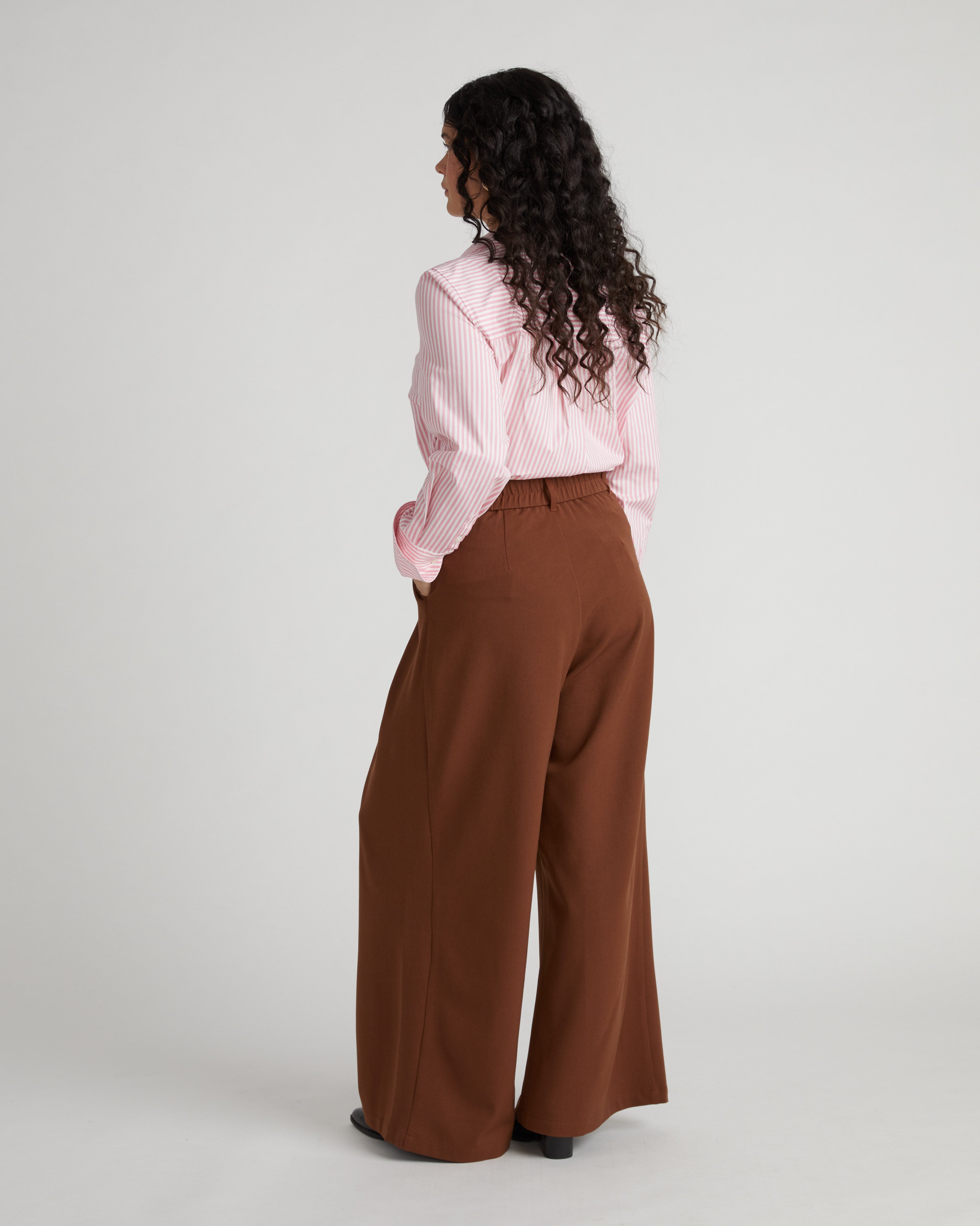 All Day Perfect Palais Wide Leg Pants - Pony