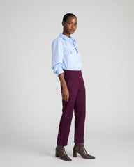 Amaya Ponte Kick Flare Pants - Gamay