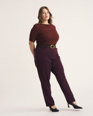 All Day Cigarette Pants - Gamay