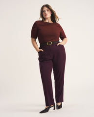 All Day Cigarette Pants - Gamay