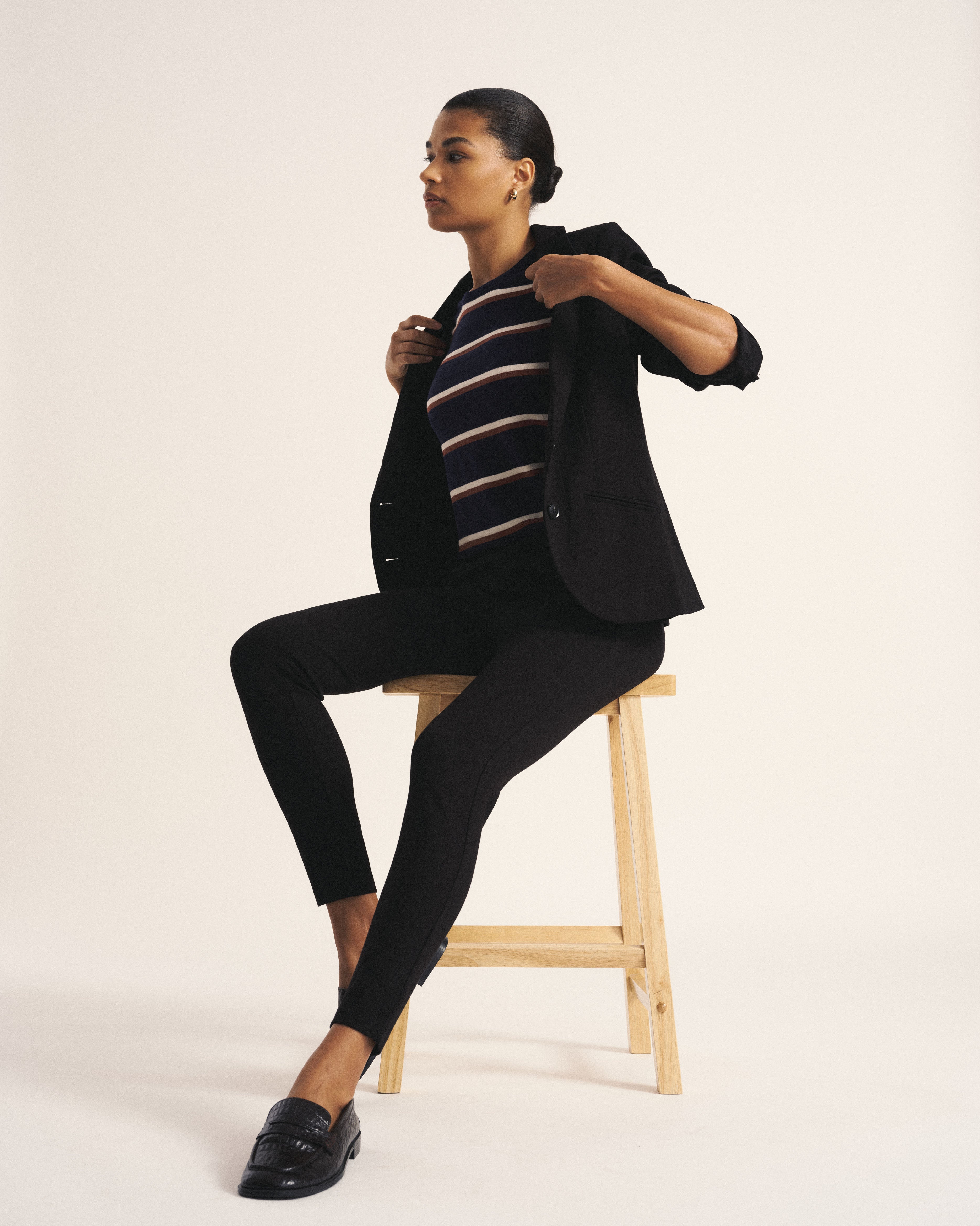 Beas Ponte Blazer - Black
