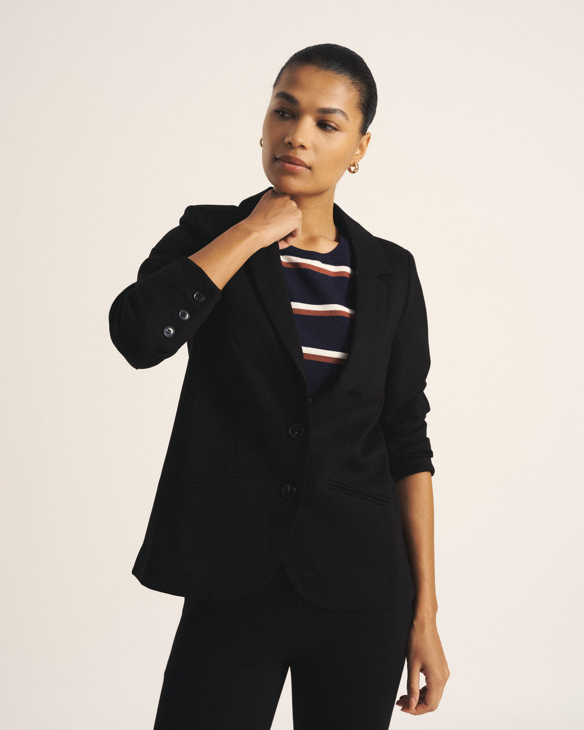 Beas Ponte Blazer - Black