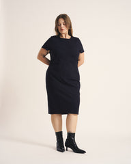 Executive Ponte Dress - Navy