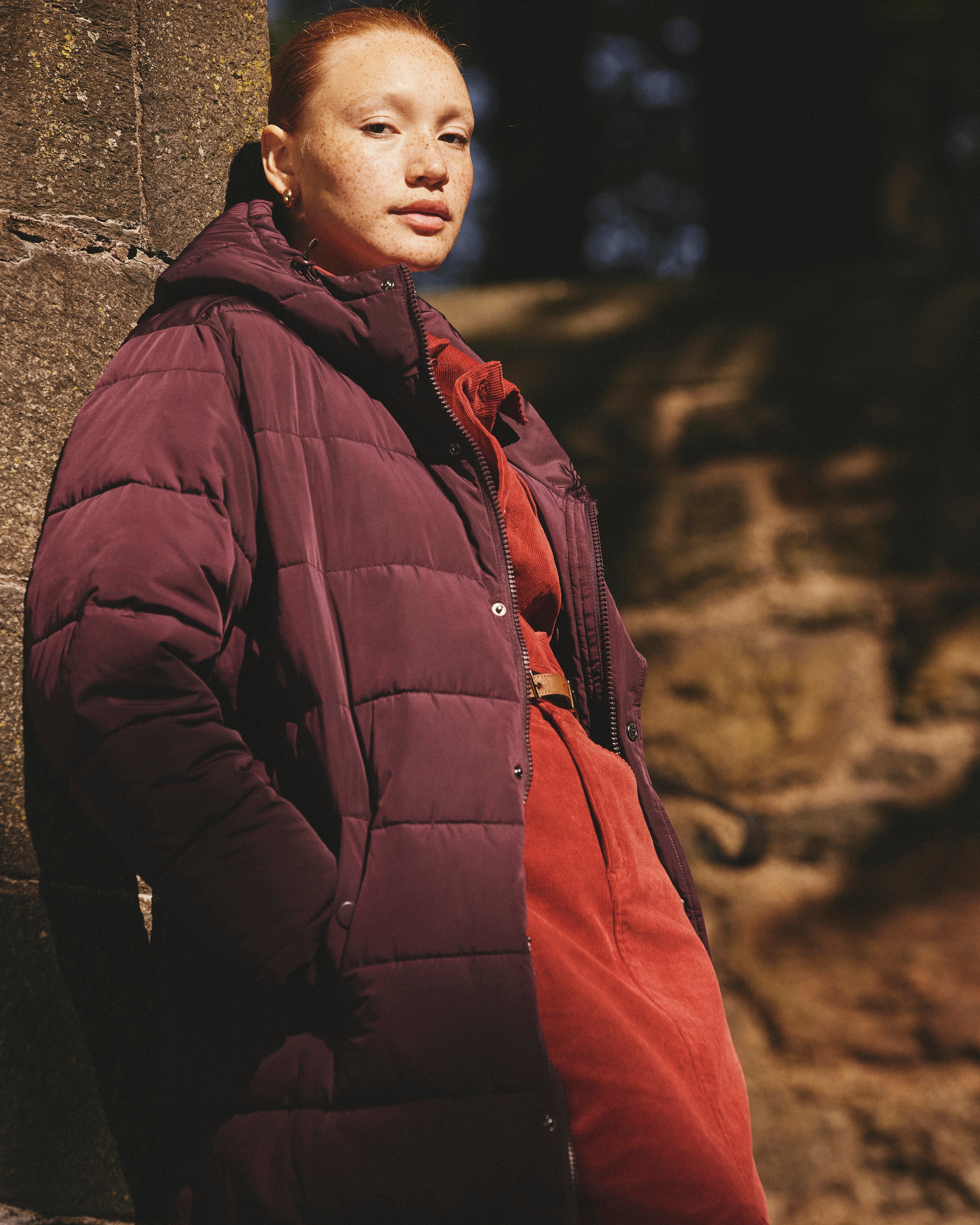 Everest Long Hooded Puffer 2 - Gamay