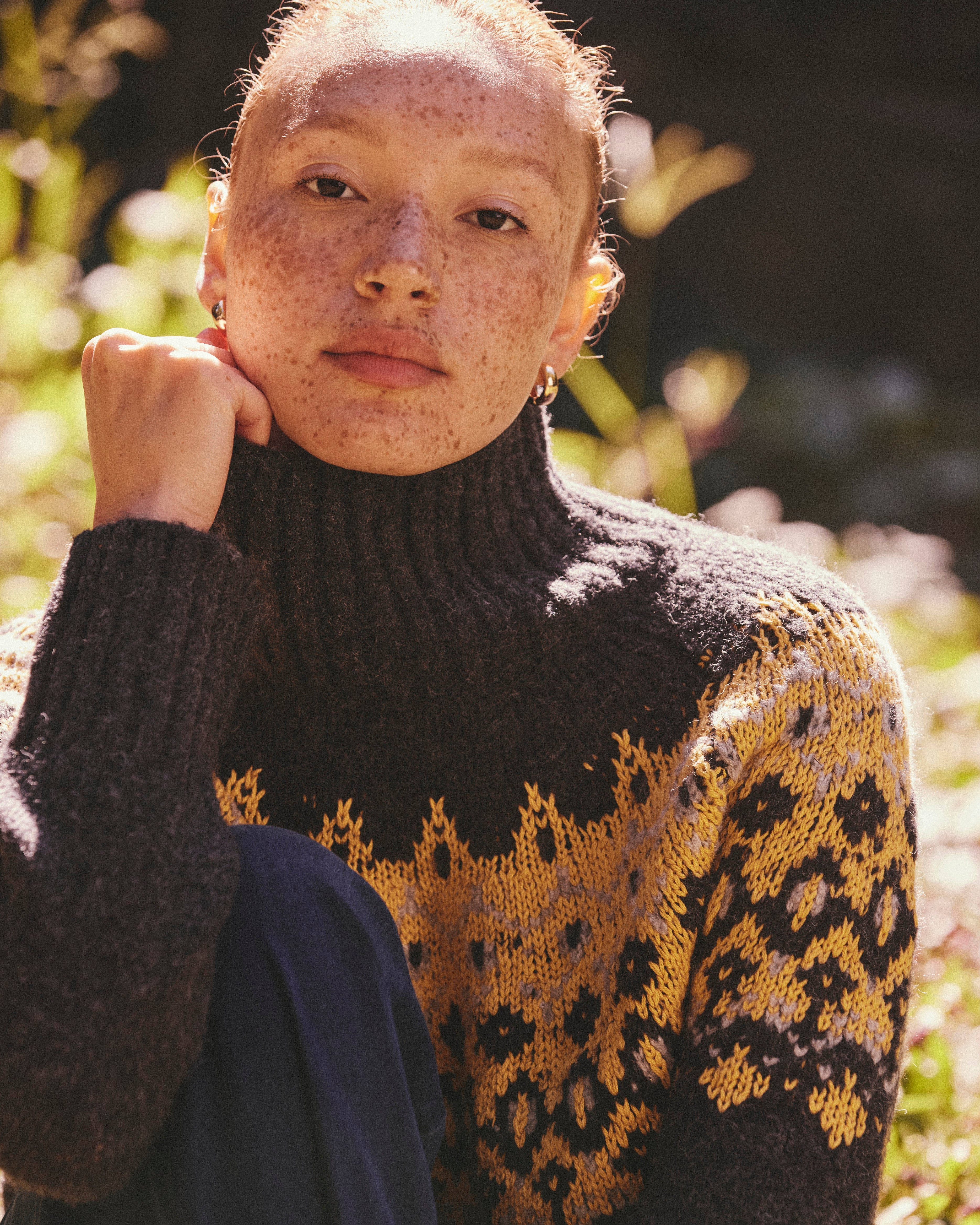 Fair Isle Sweater - Oak Leaf Fair Isle