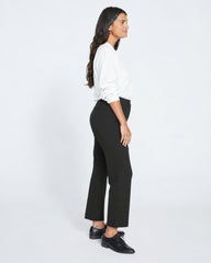Cigarette Ponte Pants - Black