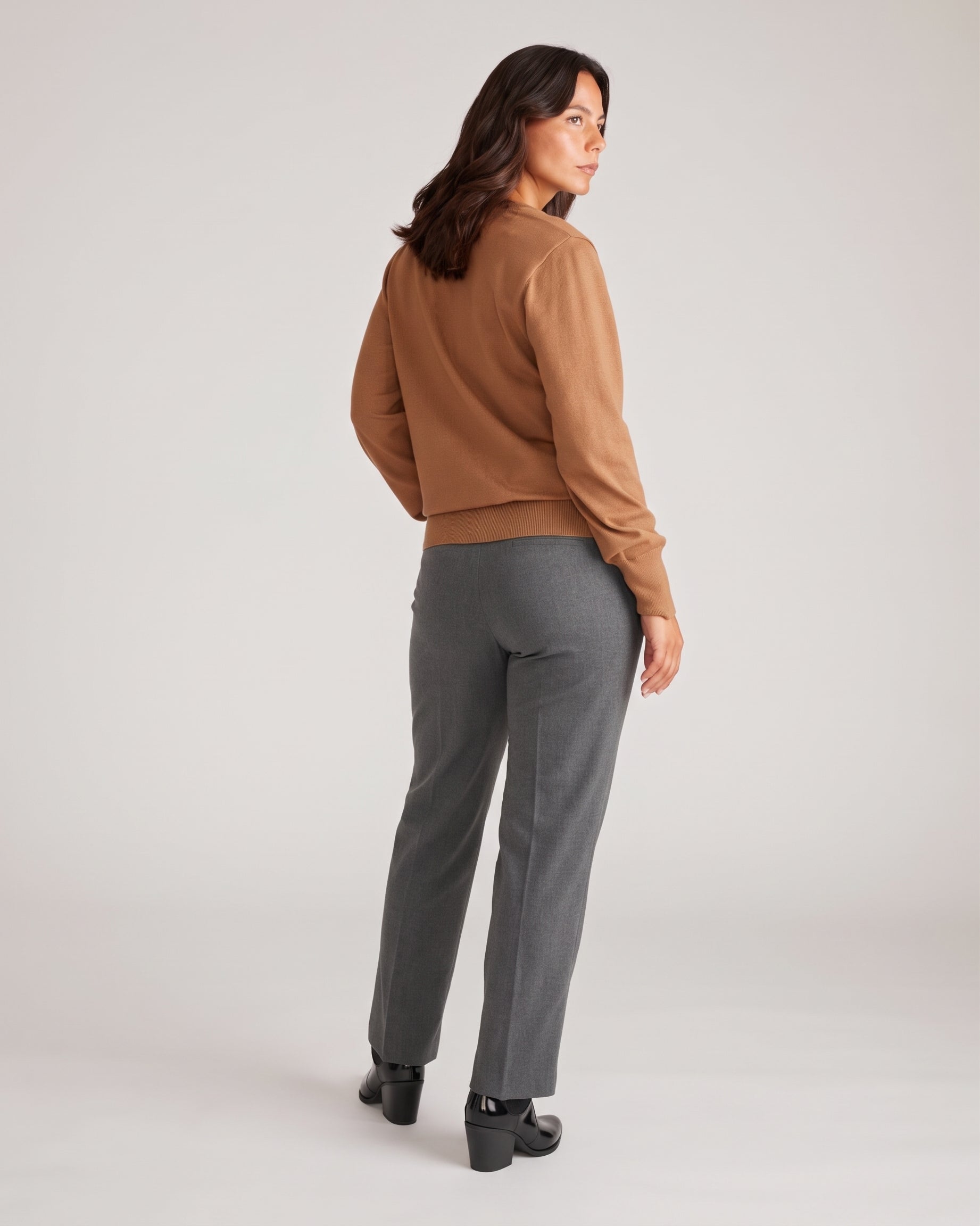 All Day Mercer Tapered Leg Pants - Gray Heather