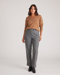 All Day Mercer Tapered Leg Pants - Gray Heather